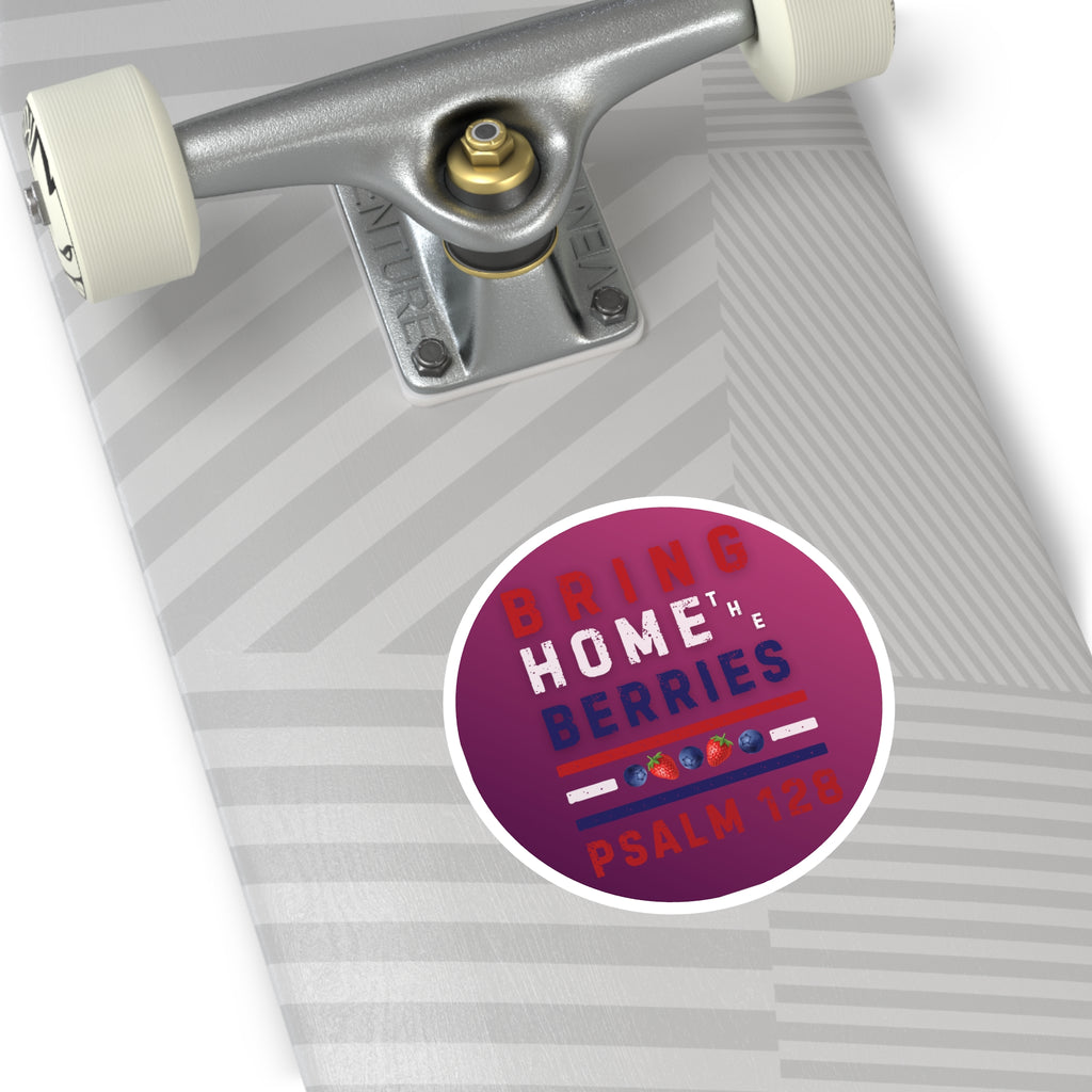 Round Sticker — BHtB PSLM 128 - RWB S&B - FD WINE