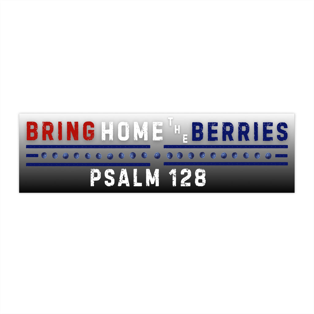Bumper Sticker - BHtB PSLM 128 RWB w/ BB - B&W FADE