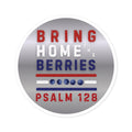 Round Sticker — BHtB PSLM 128 - RWB - SLVR