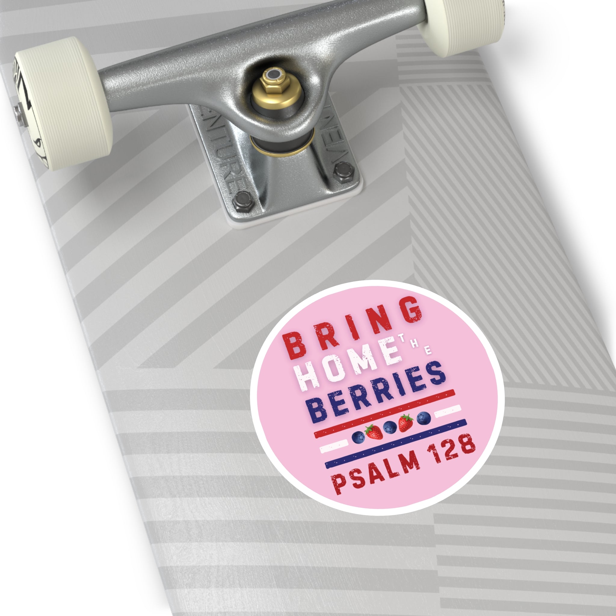 Round Sticker — BHtB PSLM 128 - RWB S&B - PNK