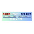 Bumper Sticker - BHtB PSLM 128 RWB - GRN BLU FADE
