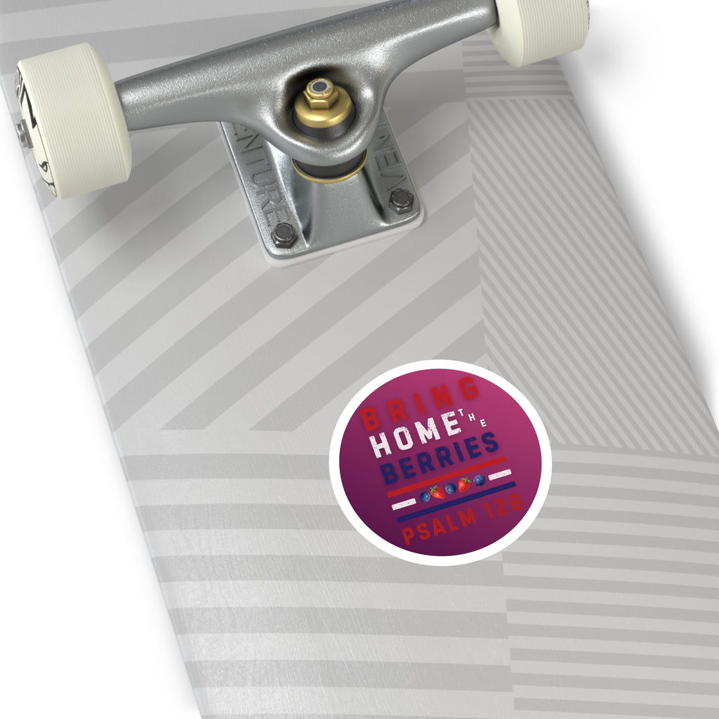Round Sticker — BHtB PSLM 128 - RWB S&B - FD WINE