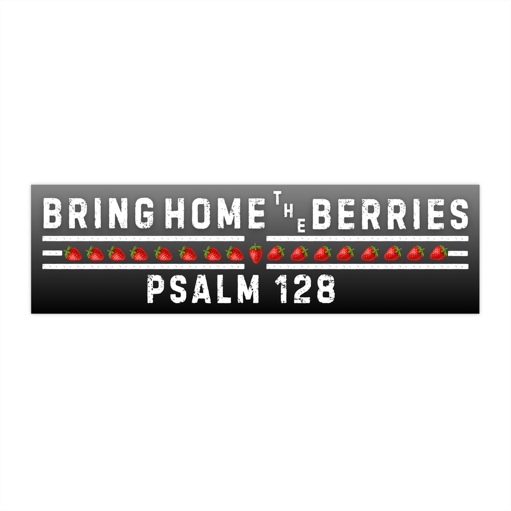 Bumper Sticker - BHtB PSLM 128 WHT w/ SB - GREY FADE