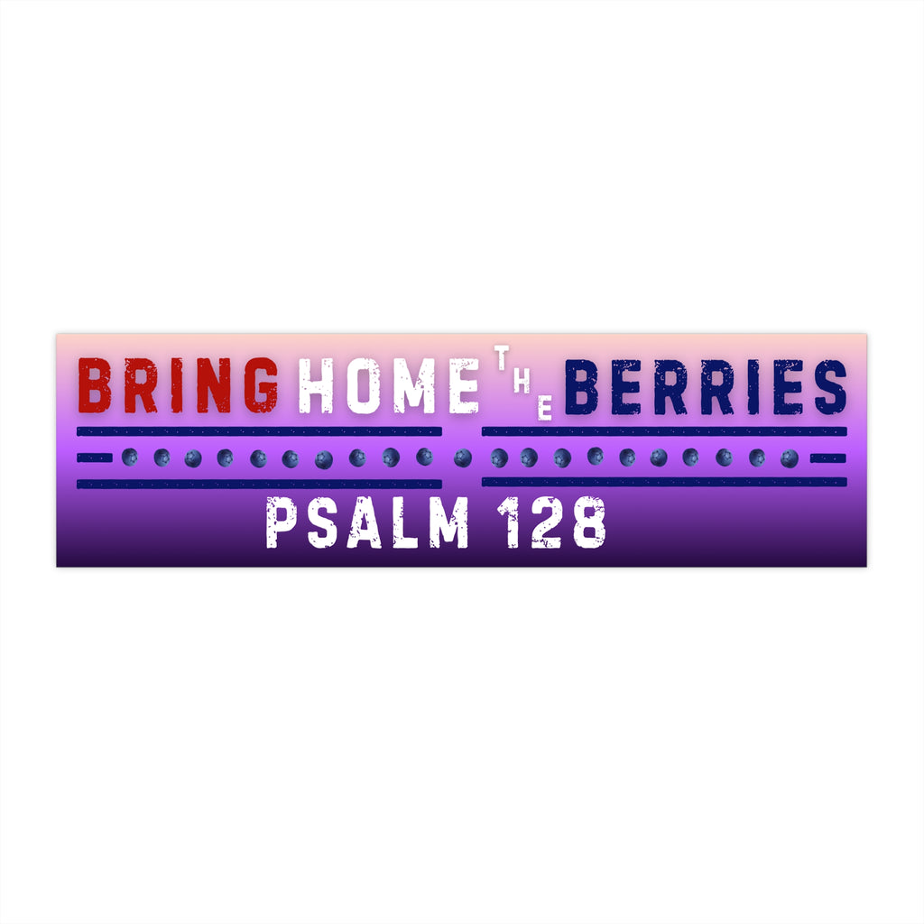 Bumper Sticker - BHtB PSLM 128 RWB w/ BB - PNK PRPLFADE