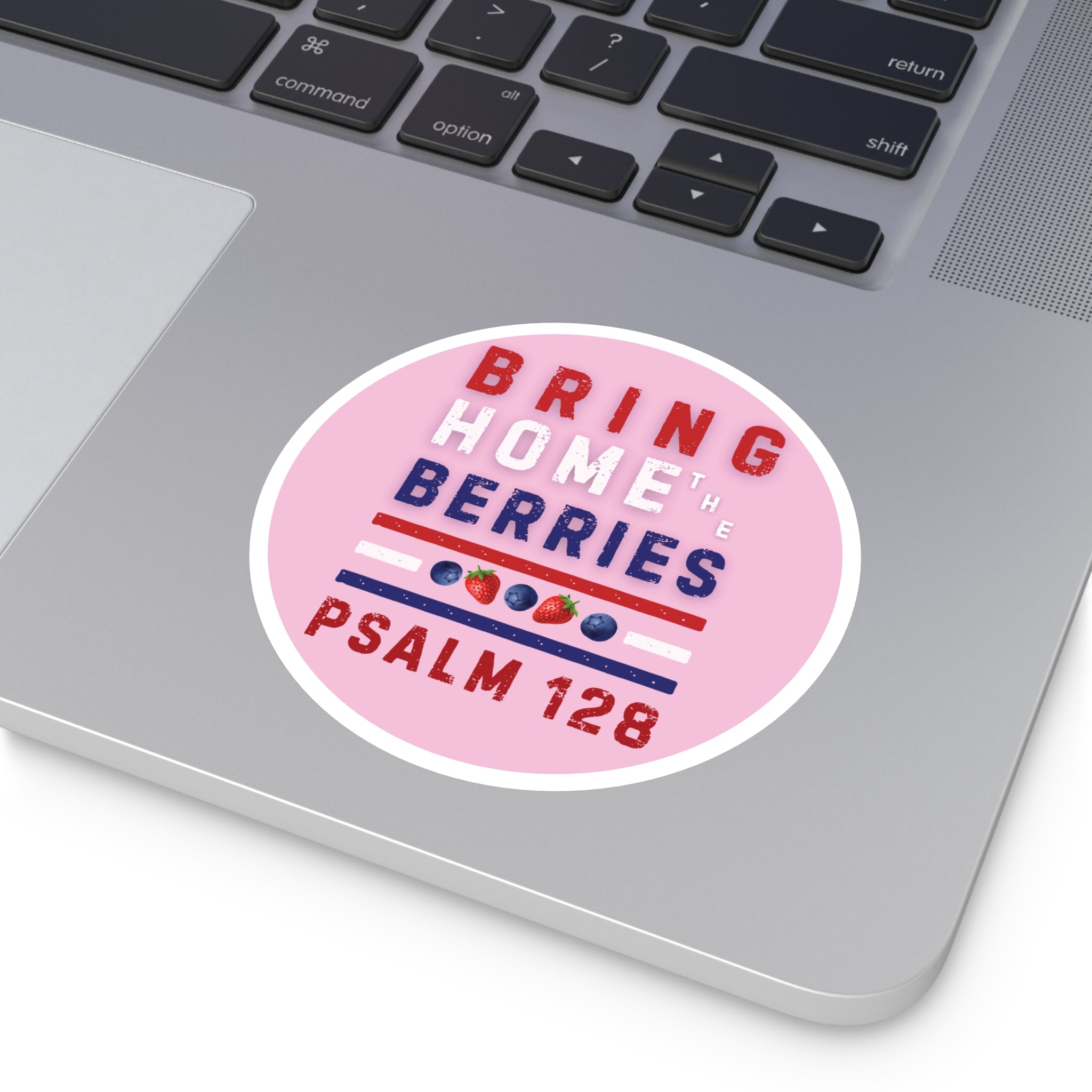 Round Sticker — BHtB PSLM 128 - RWB S&B - PNK