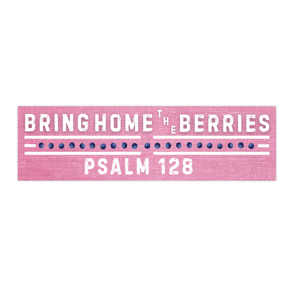 Bumper Sticker - BHtB PSLM 128 WHT w/ BB - RED FAB