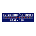 Bumper Sticker - BHtB PSLM 128 WHT w/ SB - DK BLU