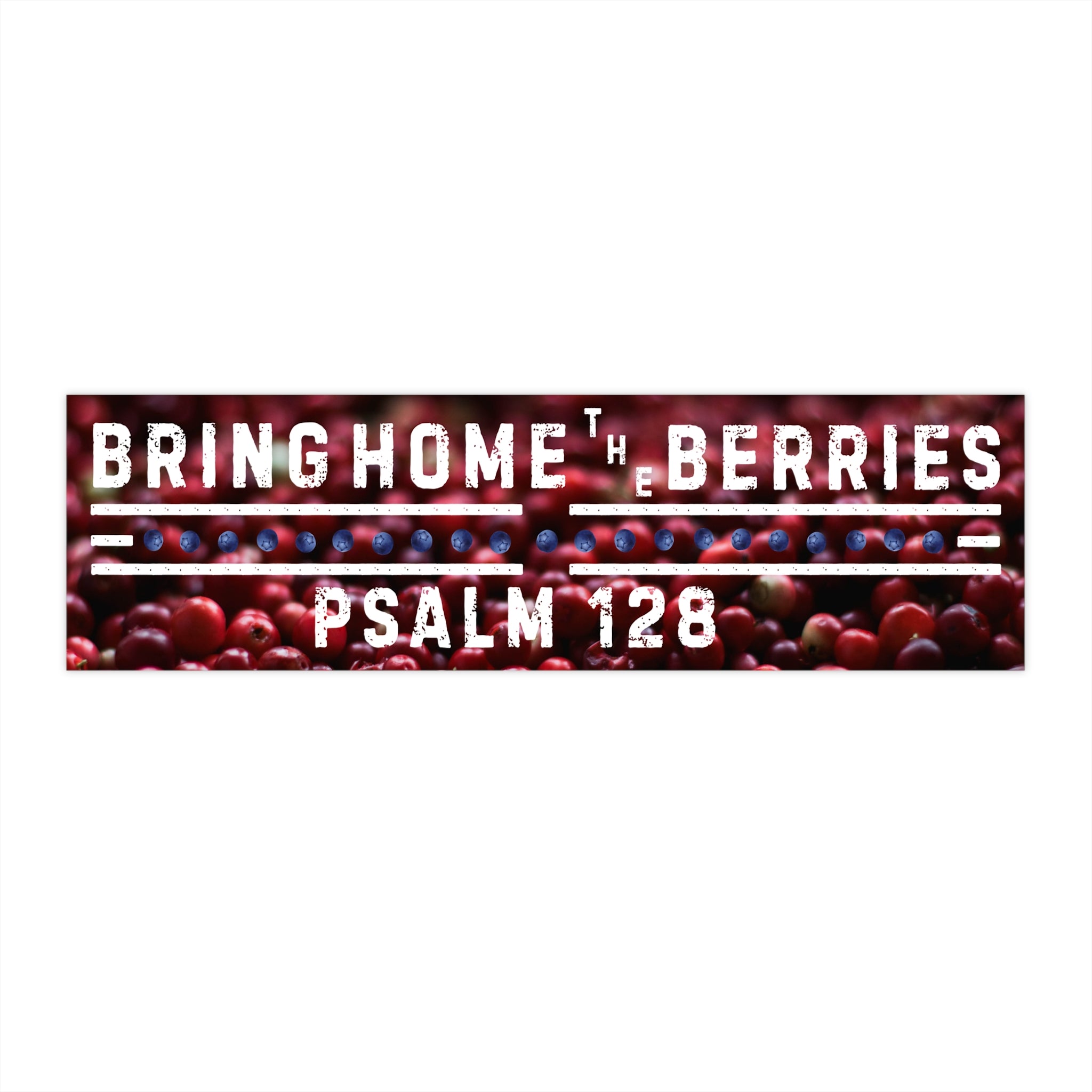 Bumper Sticker - BHtB PSLM 128 WHT w/ BB - CRNBRRS