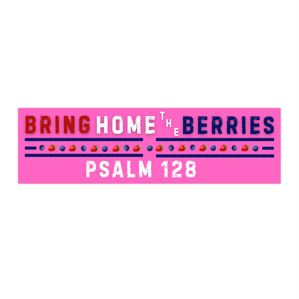 Bumper Sticker - BHtB PSLM 128 RWB - PNK