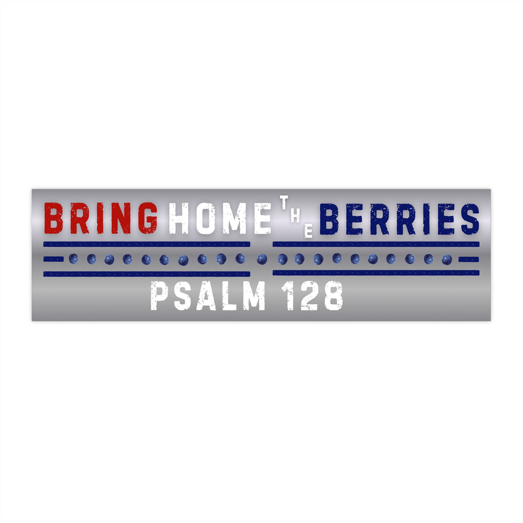 Bumper Sticker - BHtB PSLM 128 RWB w/ BB - SLVR