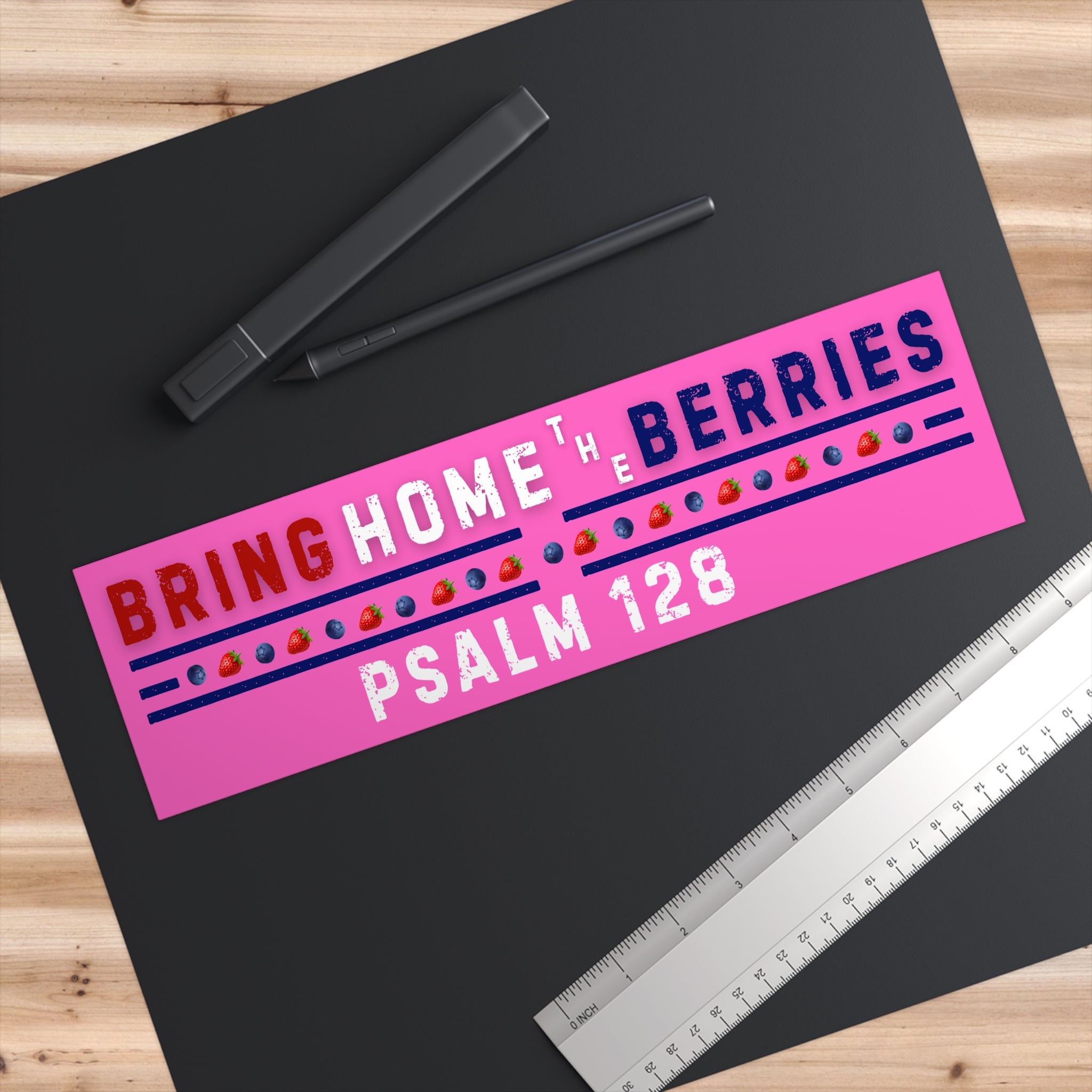 Bumper Sticker - BHtB PSLM 128 RWB - PNK