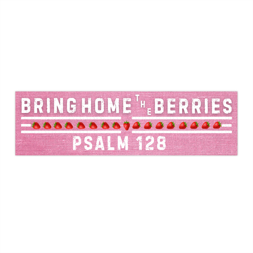Bumper Sticker - BHtB PSLM 128 WHT w/ SB - RED FAB
