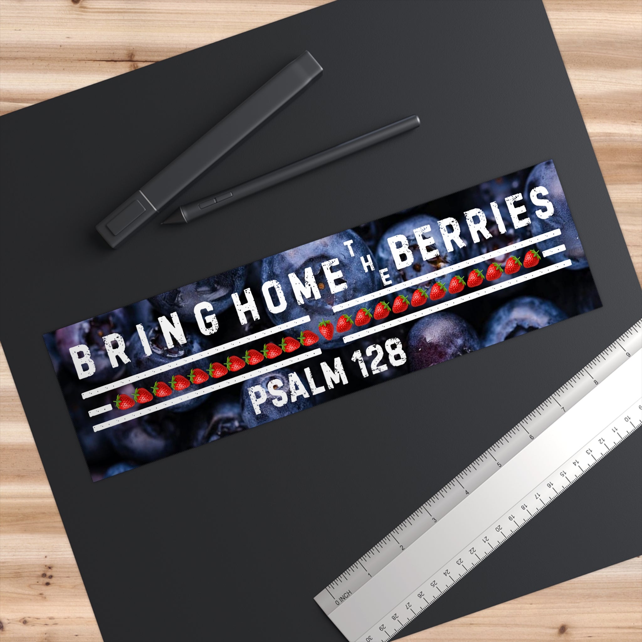 Bumper Sticker - BHtB PSLM 128 WHT w/ SB - BLBRRS