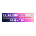 Bumper Sticker - BHtB PSLM 128 WHT w/ SB - DK BLU PNK FADE
