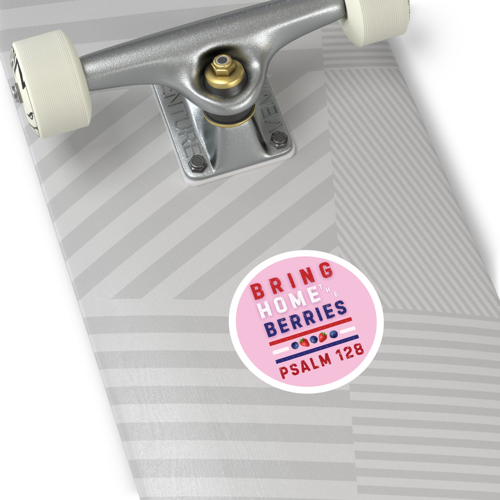 Round Sticker — BHtB PSLM 128 - RWB S&B - PNK
