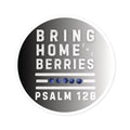 Round Sticker — BHtB PSLM 128 - WHT - FADE BLCK WHT