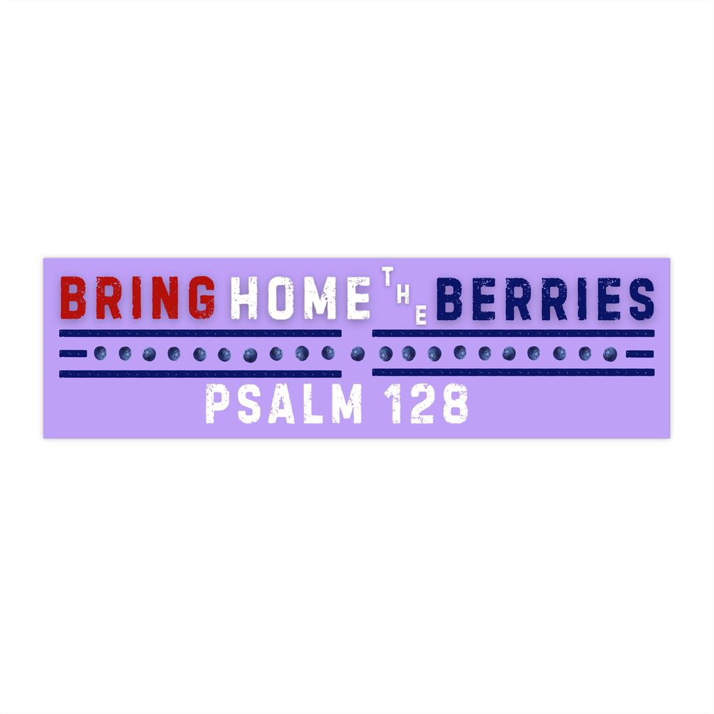 Bumper Sticker - BHtB PSLM 128 RWB w/ BB - LT PRPL