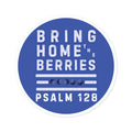 Round Sticker — BHtB PSLM 128 - WHT - BLUE