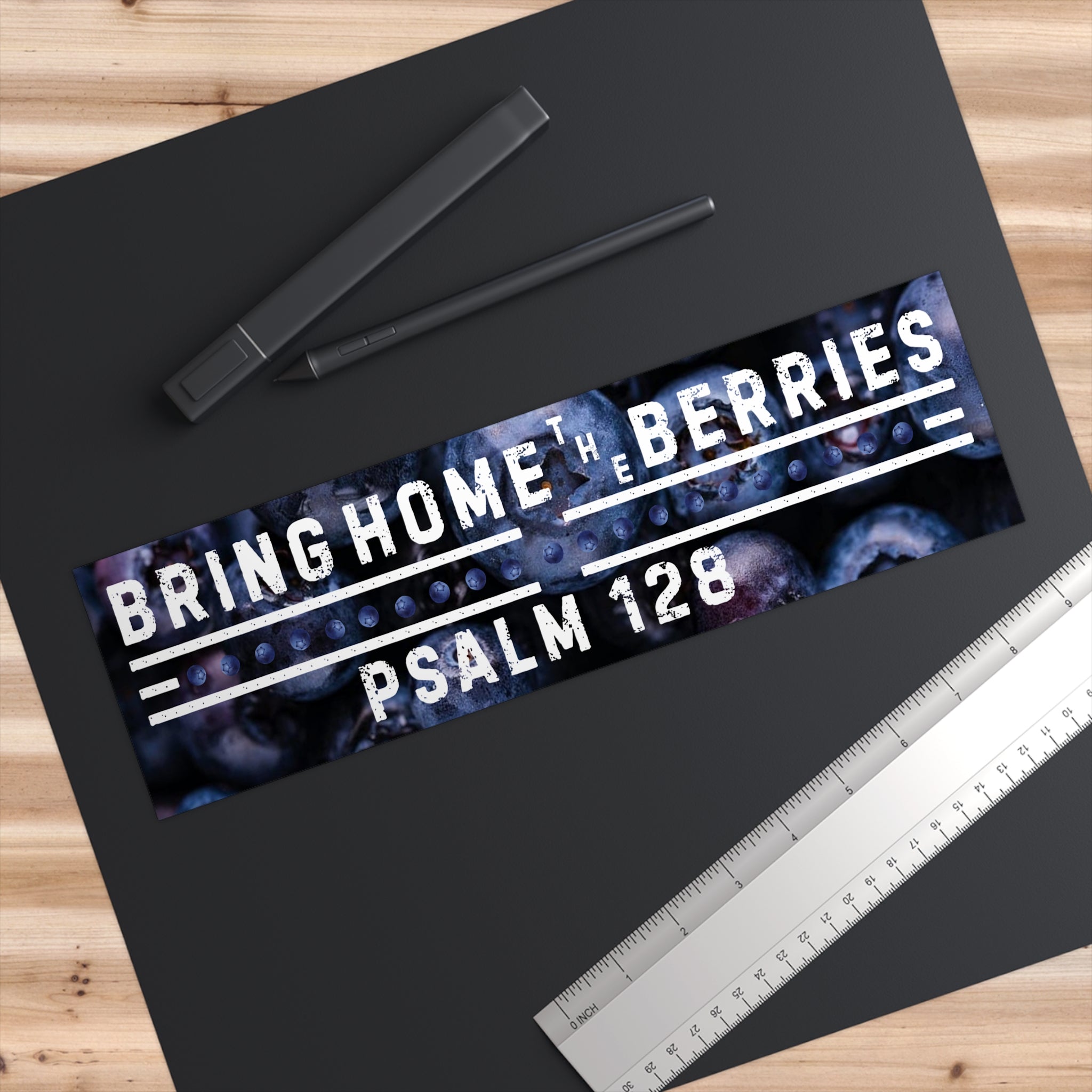 Bumper Sticker - BHtB PSLM 128 WHT w/ BB - BLBRRS