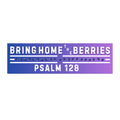 Bumper Sticker - BHtB PSLM 128 WHT w/ BB - BLU PRPL FADE
